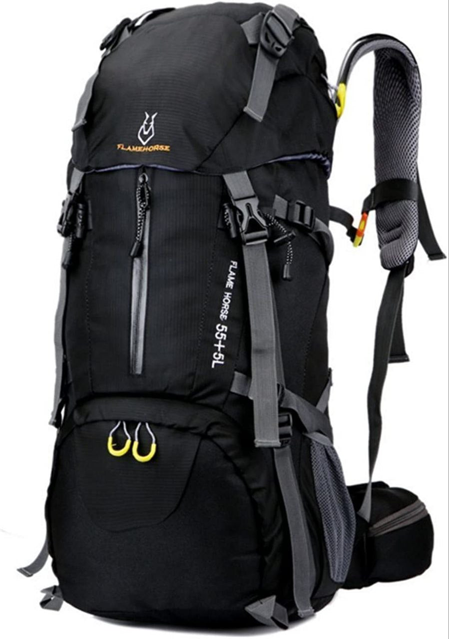 Mochila para Senderismo / Trekking FlameHorse 55 + 5 Lts