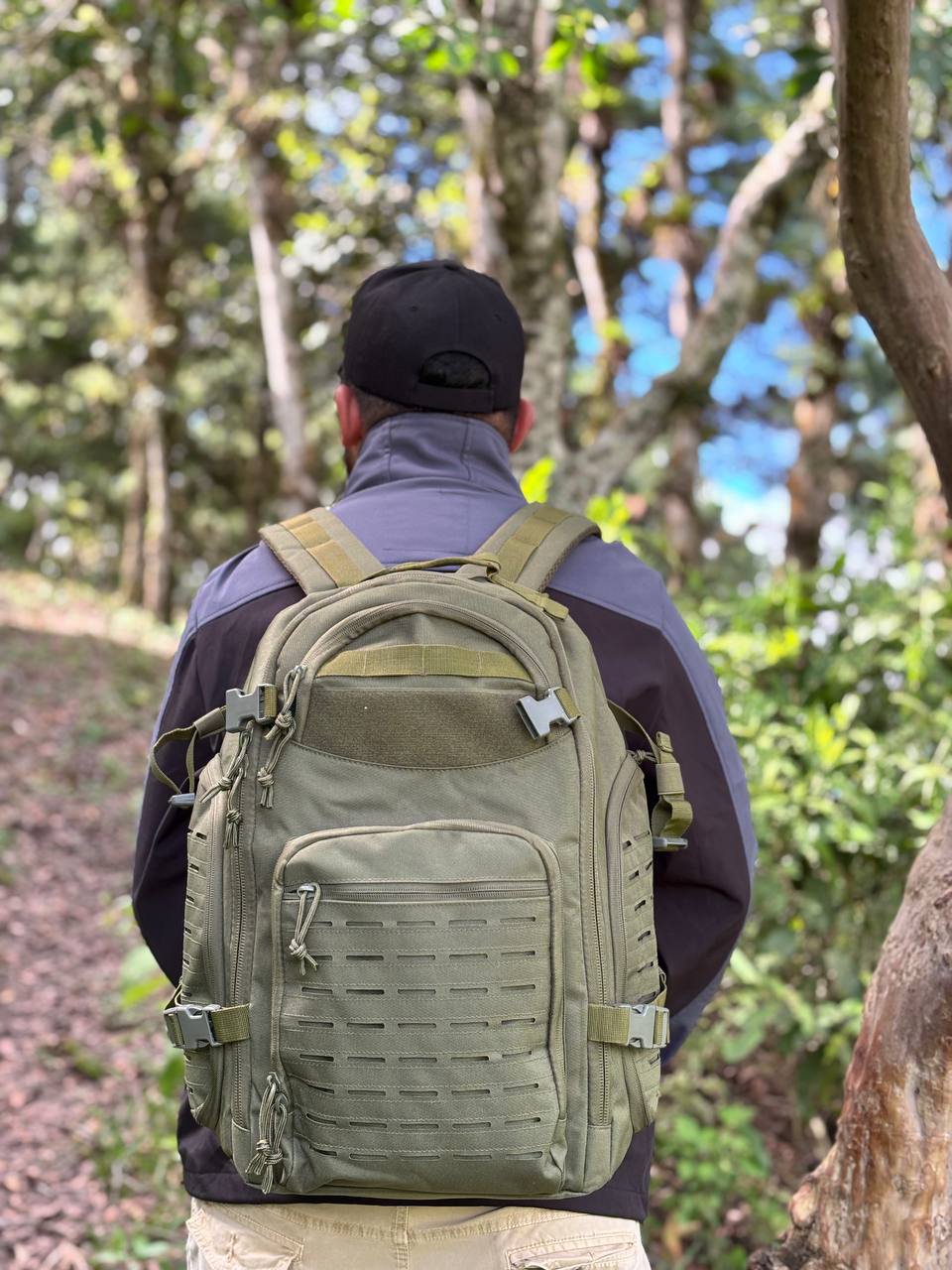MOCHILA TACTICO DEPORTIVA EGG DRAGON LASER CUT 55 Litros