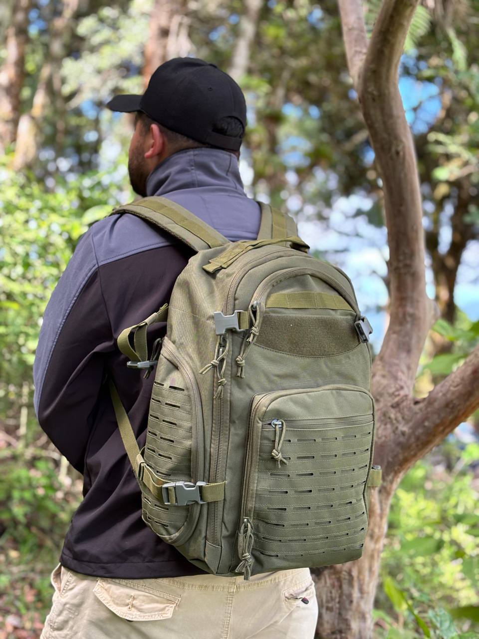 MOCHILA TIPO HIGHLAND 55 LITROS LASER CUT