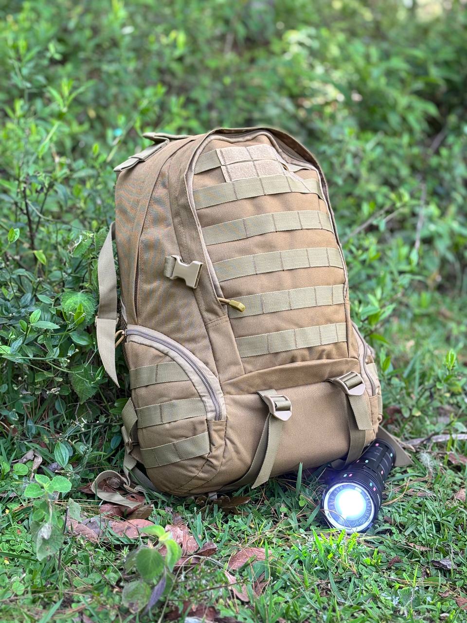 MOCHILA TACTICO DEPORTIVA MOLLE TURTLE 40 LITROS
