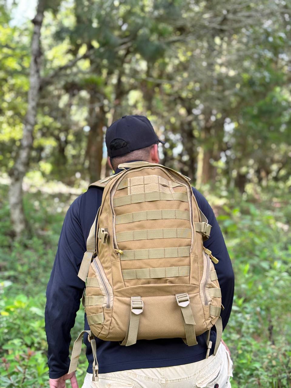 MOCHILA TACTICO DEPORTIVA MOLLE TURTLE 40 LITROS