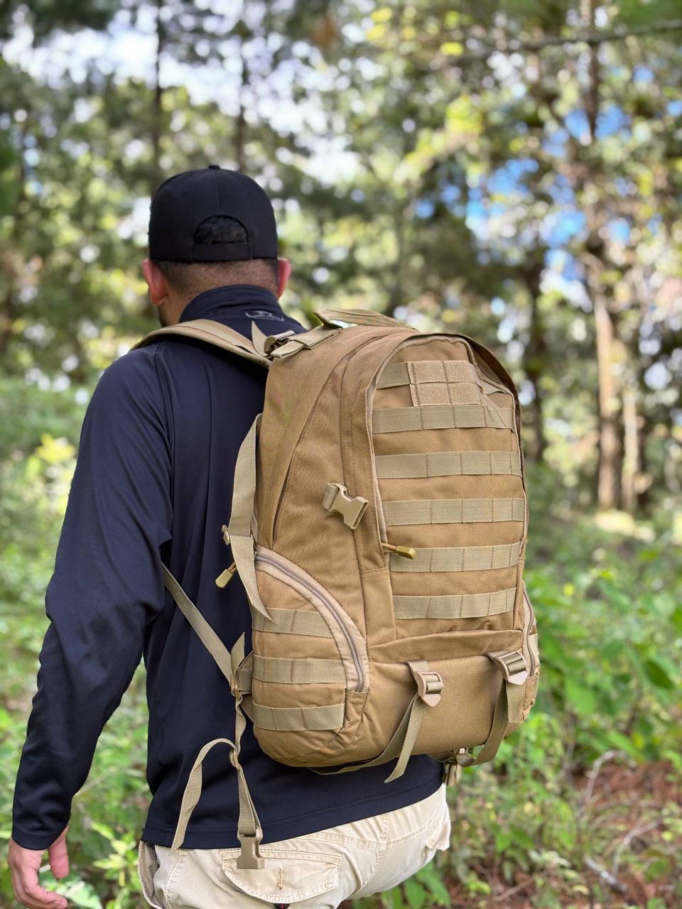 MOCHILA TACTICO DEPORTIVA MOLLE TURTLE 40 LITROS