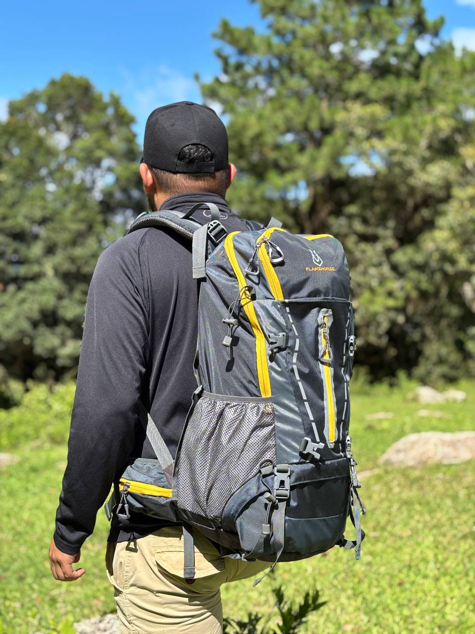 Mochila para Senderismo / Trekking FlameHorse 55 + 5 Lts