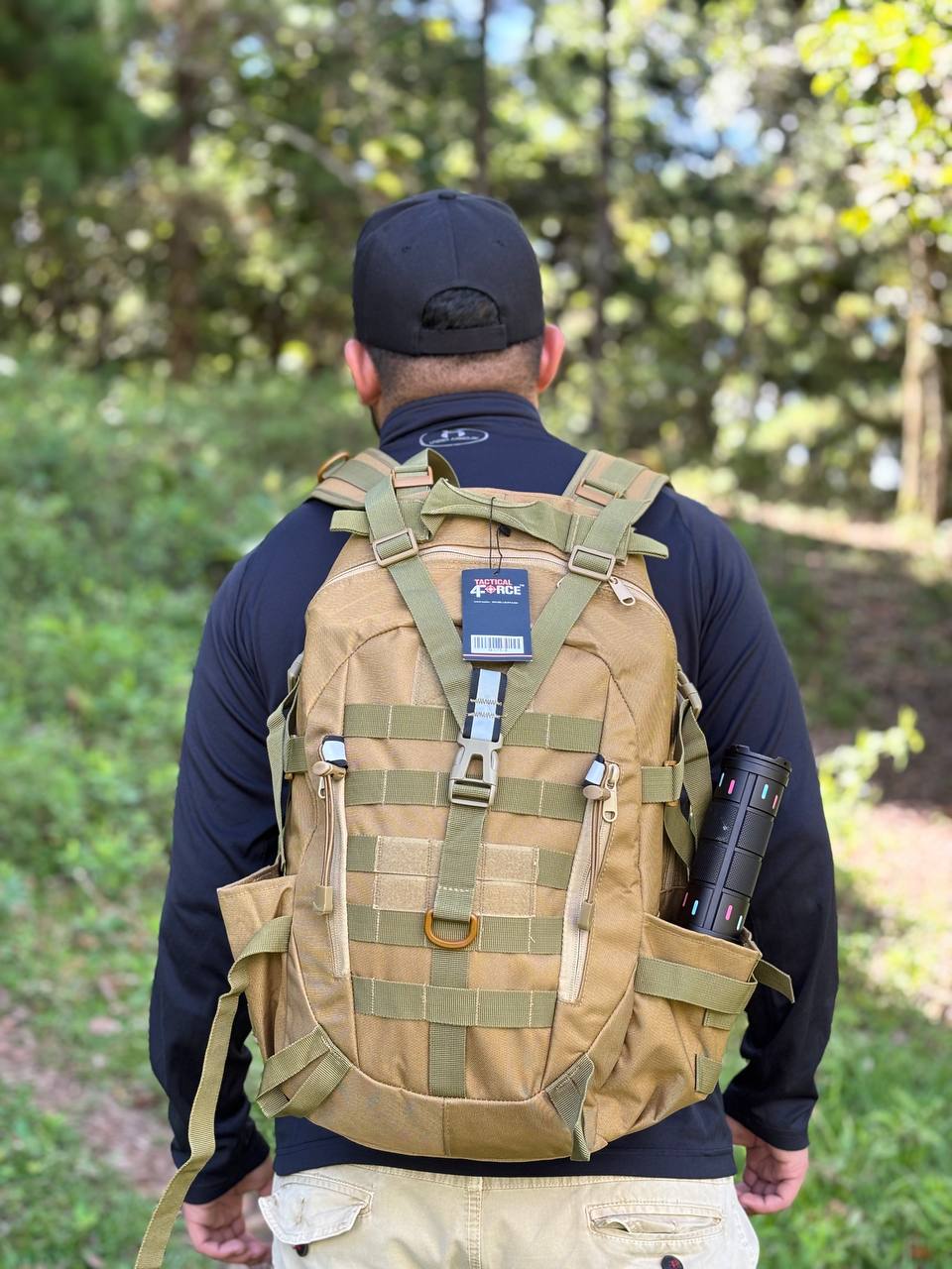 MOCHILA TACTICA DEPORTIVA ZEG 40 LITROS IMPERMEABLE SENDERISMO TREKKING
