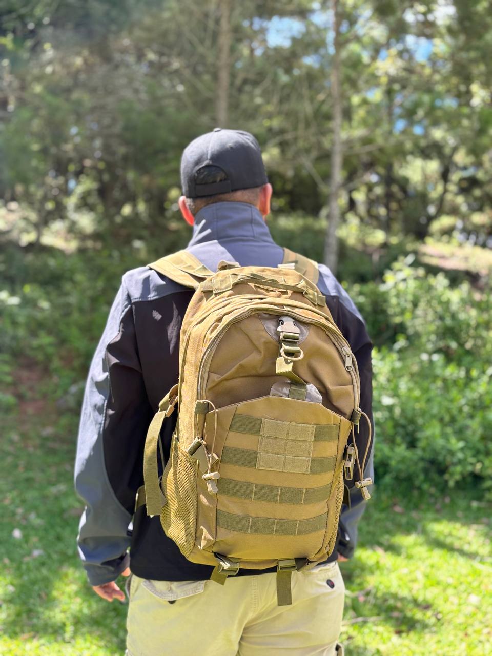MOCHILA TACTICA DEPORTIVA MOLLE 35 LITROS