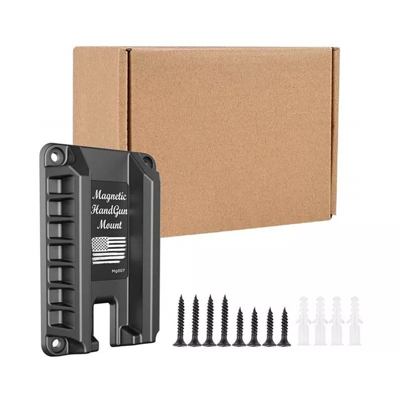 FUNDA MAGNETICA UNIVERSAL ESCUADRA OCULTA PARA MESA ESCRITORIO PARED AUTO CON ACCESORIOS DE INSTALACION