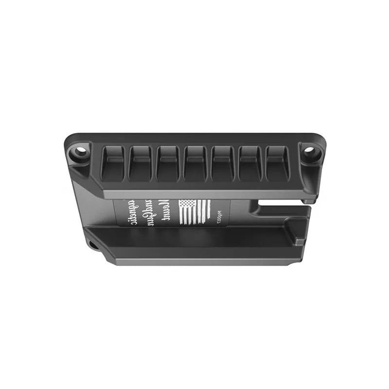 FUNDA MAGNETICA UNIVERSAL ESCUADRA OCULTA PARA MESA ESCRITORIO PARED AUTO CON ACCESORIOS DE INSTALACION