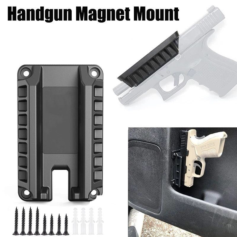 FUNDA MAGNETICA UNIVERSAL ESCUADRA OCULTA PARA MESA ESCRITORIO PARED AUTO CON ACCESORIOS DE INSTALACION