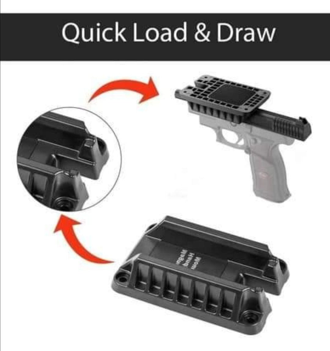 FUNDA MAGNETICA UNIVERSAL ESCUADRA OCULTA PARA MESA ESCRITORIO PARED AUTO CON ACCESORIOS DE INSTALACION