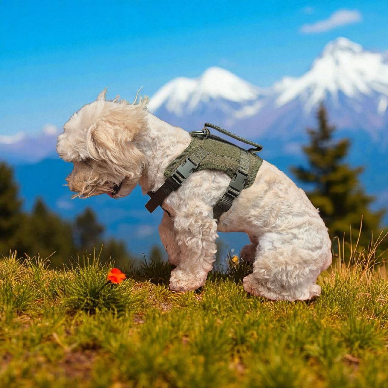 Arnés Táctico para Perros Pequeños – Toy Size y Gatos
