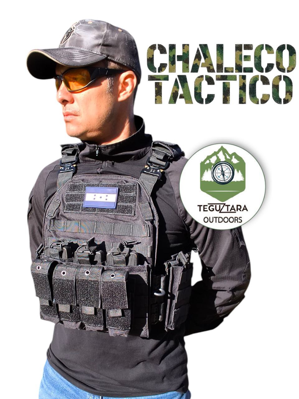Chaleco Multicargador Rápida Liberación