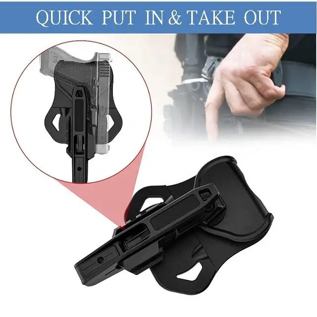 FUNDA UNIVERSAL IZQUIERDA DERECHA ( ARMAS CON RIEL INFERIOR)