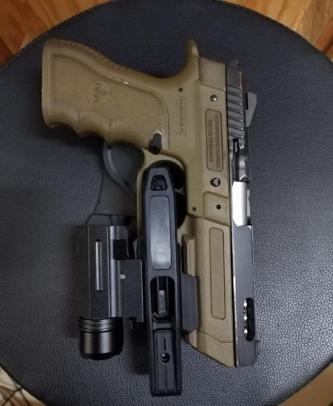 FUNDA UNIVERSAL IZQUIERDA DERECHA ( ARMAS CON RIEL INFERIOR)