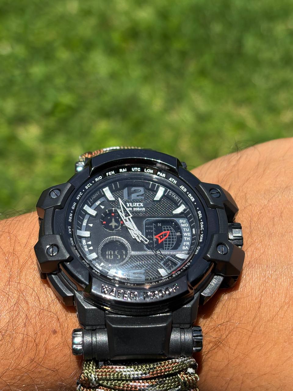 Reloj Analógico Táctico G3 Sumergible 5ATM