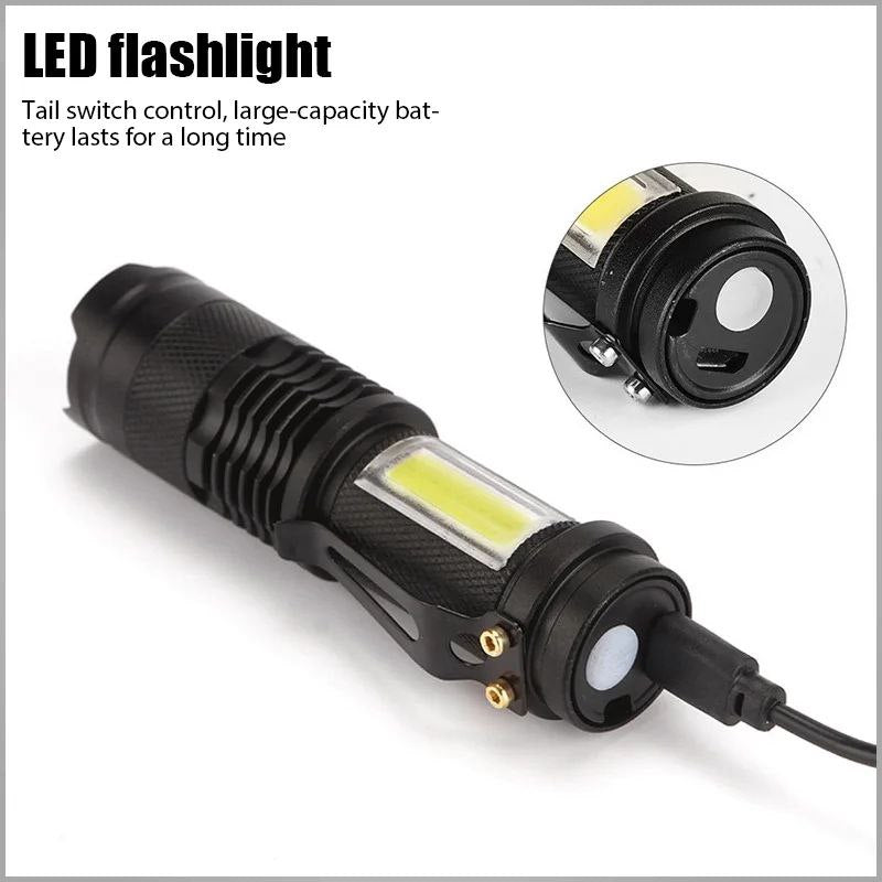 Linterna CREE Q6 POCKET ULTRABRILLO ALUMINIO ALLOY Con Sistema Disipación de Calor