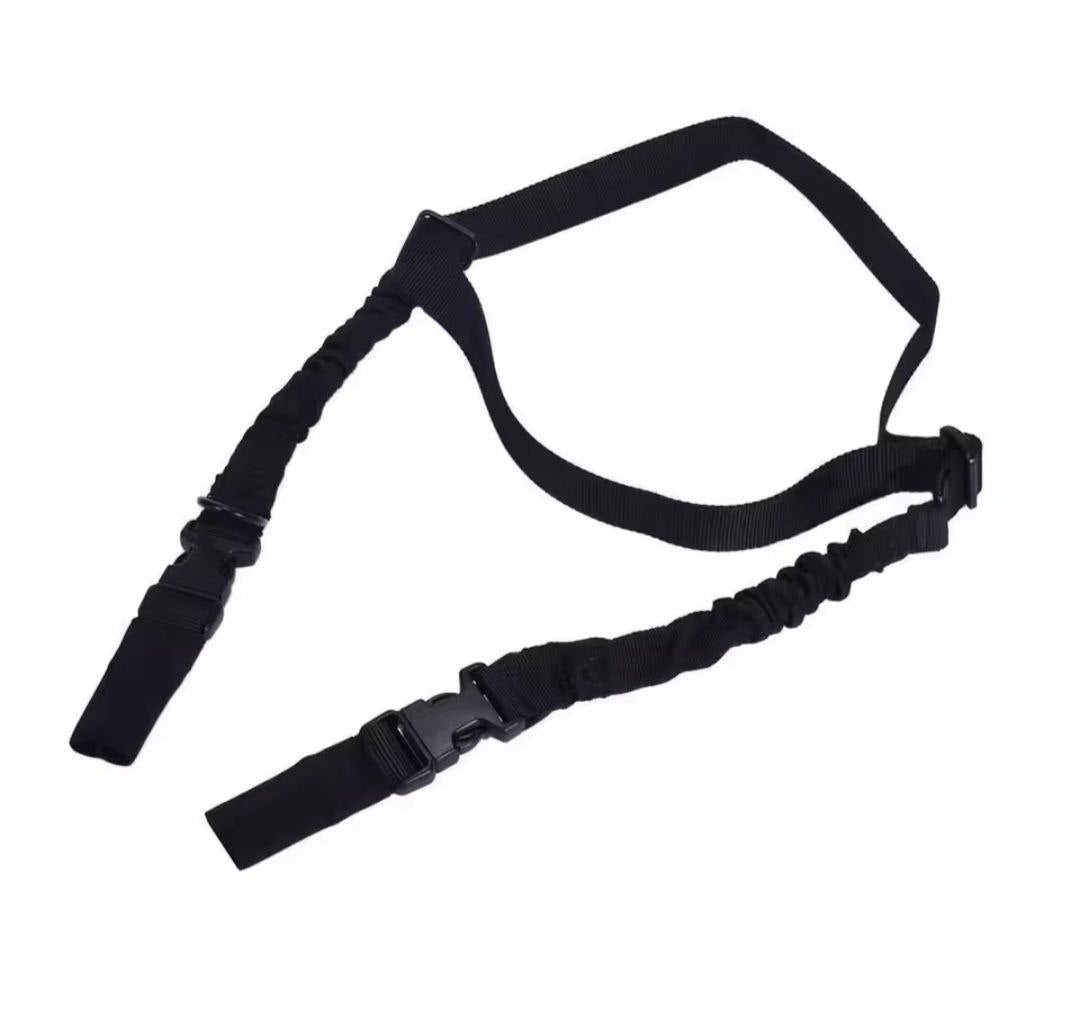 SLINGA LARGA PORTAFUSIL TIPO B TIPO 2 DOBLE ENGANCHE RIFLE LARGO NYLON OXFORD 600D