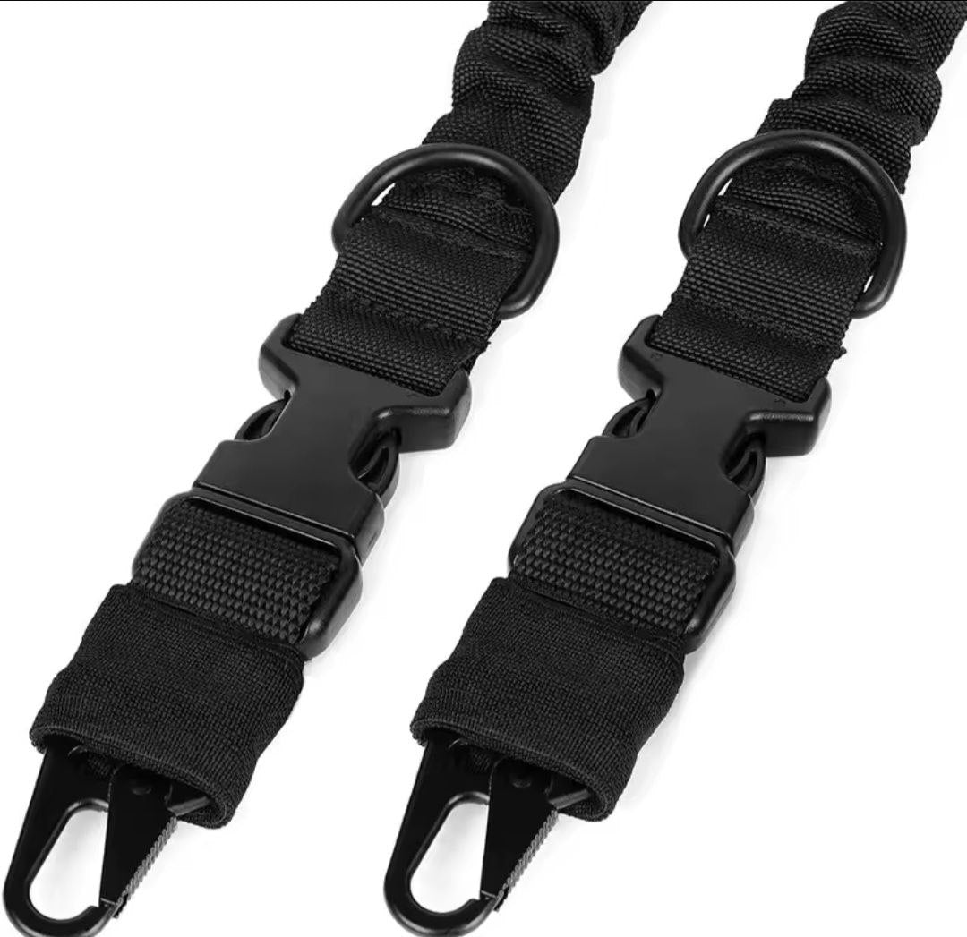 SLINGA LARGA PORTAFUSIL TIPO B TIPO 2 DOBLE ENGANCHE RIFLE LARGO NYLON OXFORD 600D