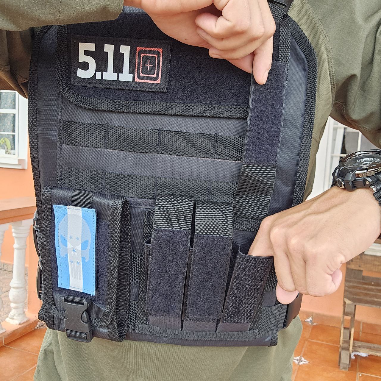 Chaleco Espartano Policía Militar #10