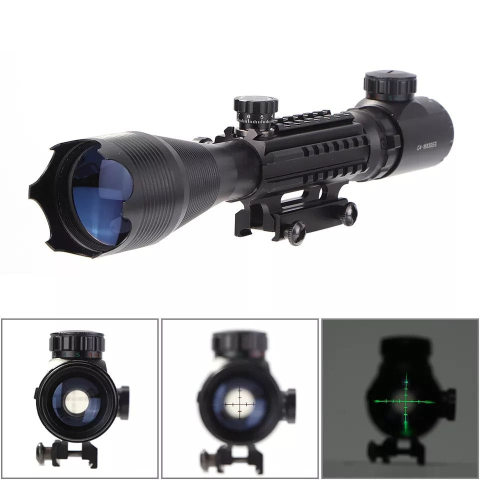 RIFLE SIGHT SCOPE 4-16X50EG FISHBONE
