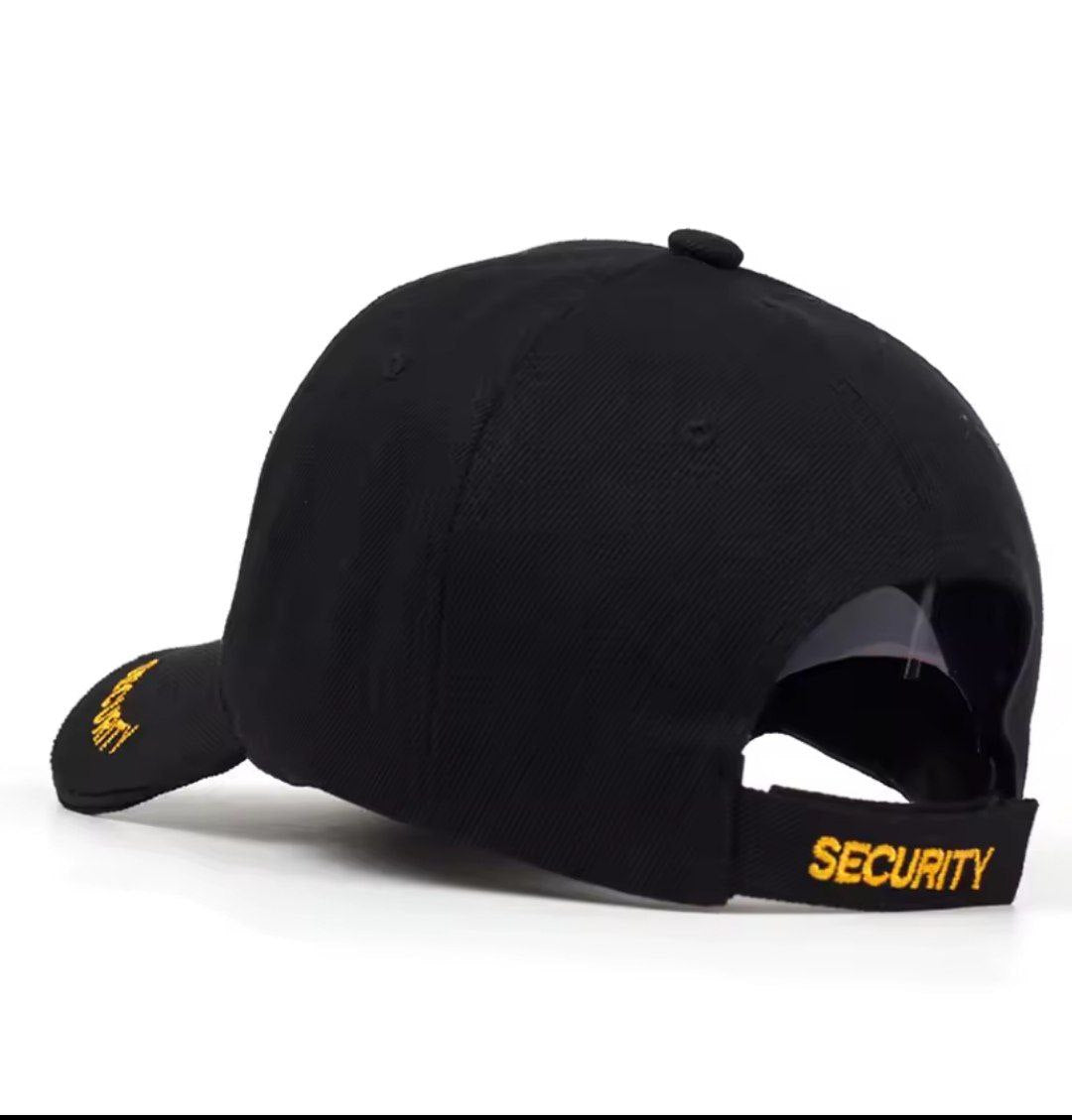 GORRA SECURITY BORDADO 3D GORRA AGENTES DE SEGURIDAD