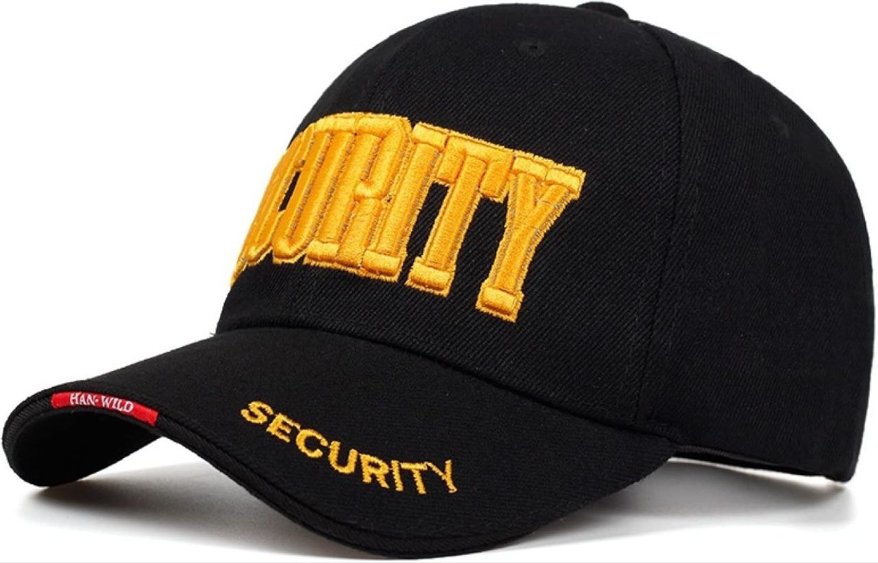 GORRA SECURITY BORDADO 3D GORRA AGENTES DE SEGURIDAD