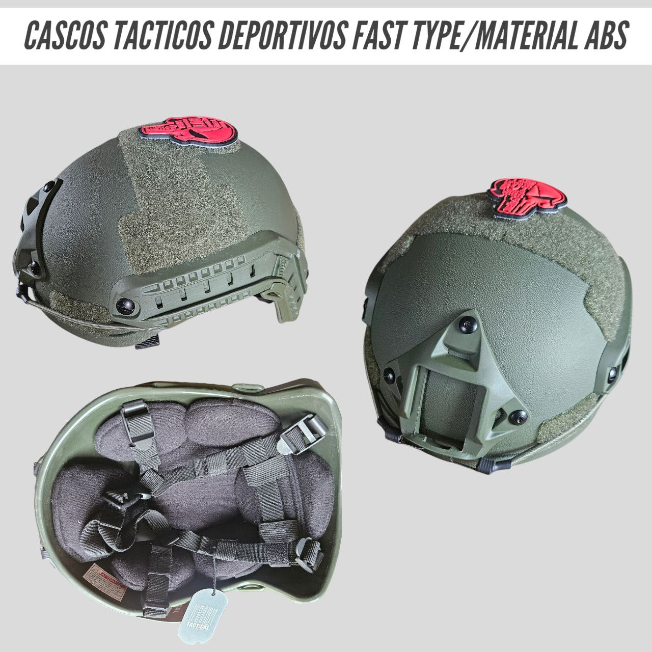 Casco Táctico Tipo Fast Material ABS