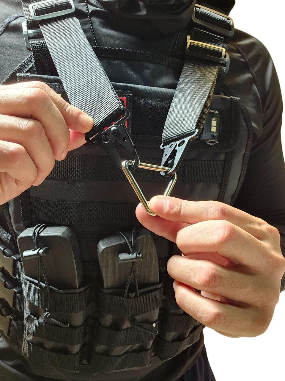 Chaleco Táctico Espartano #5 Con Portafusil Integrado