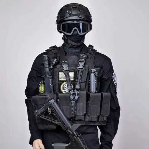 PORTAFUSIL DE 3 PUNTOS 1 ENGANCHE AJUSTABLE PARACORD