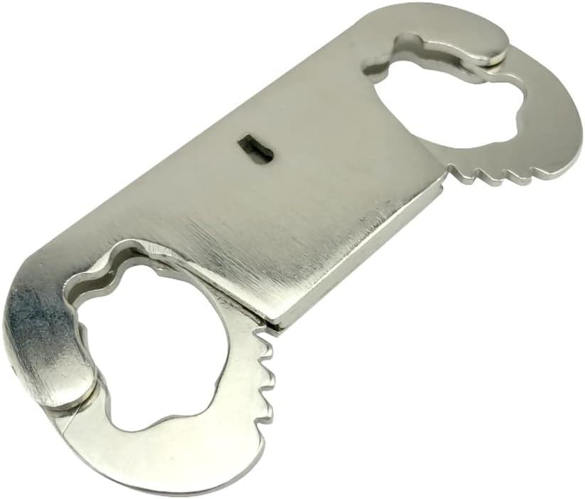 ESPOSAS DE PULGAR ESPOSAS DE ACERO DOBLE BLOQUEO ACERO DE ALEACION CON DOBLE LLAVE