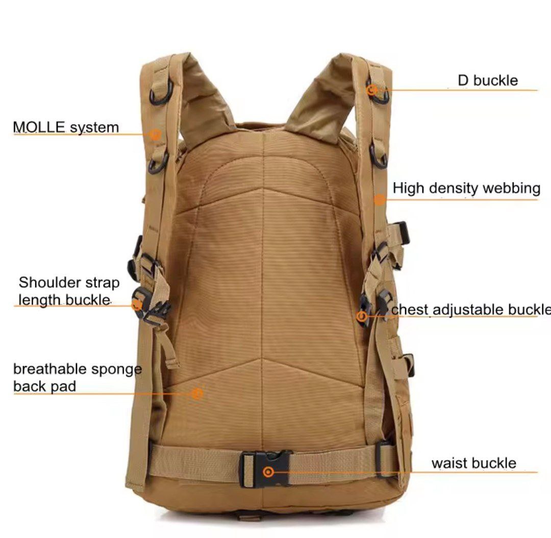 Mochila táctica militar o actividades al aire libre 45 LTS