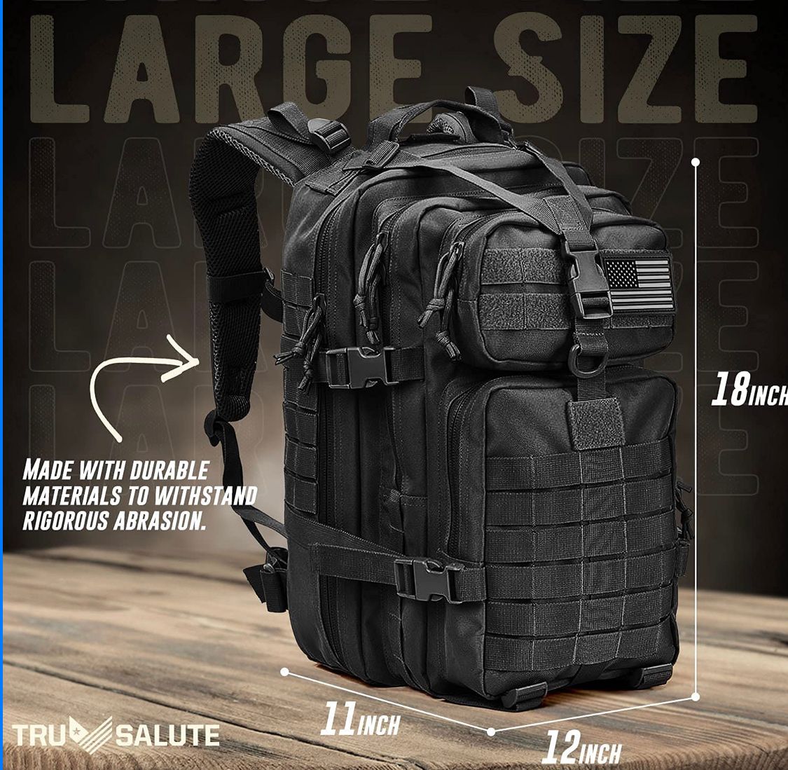 Mochila Táctico Deportiva 50 Lts