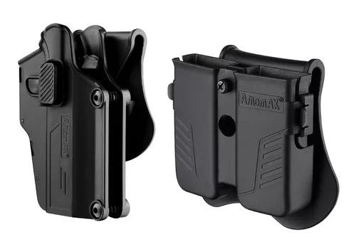 Funda + Portacargador Univerdal Amomax