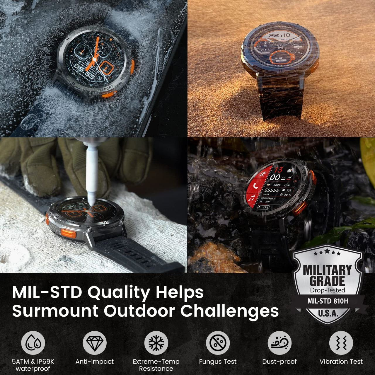 Smartwatch Kospet Tank T2