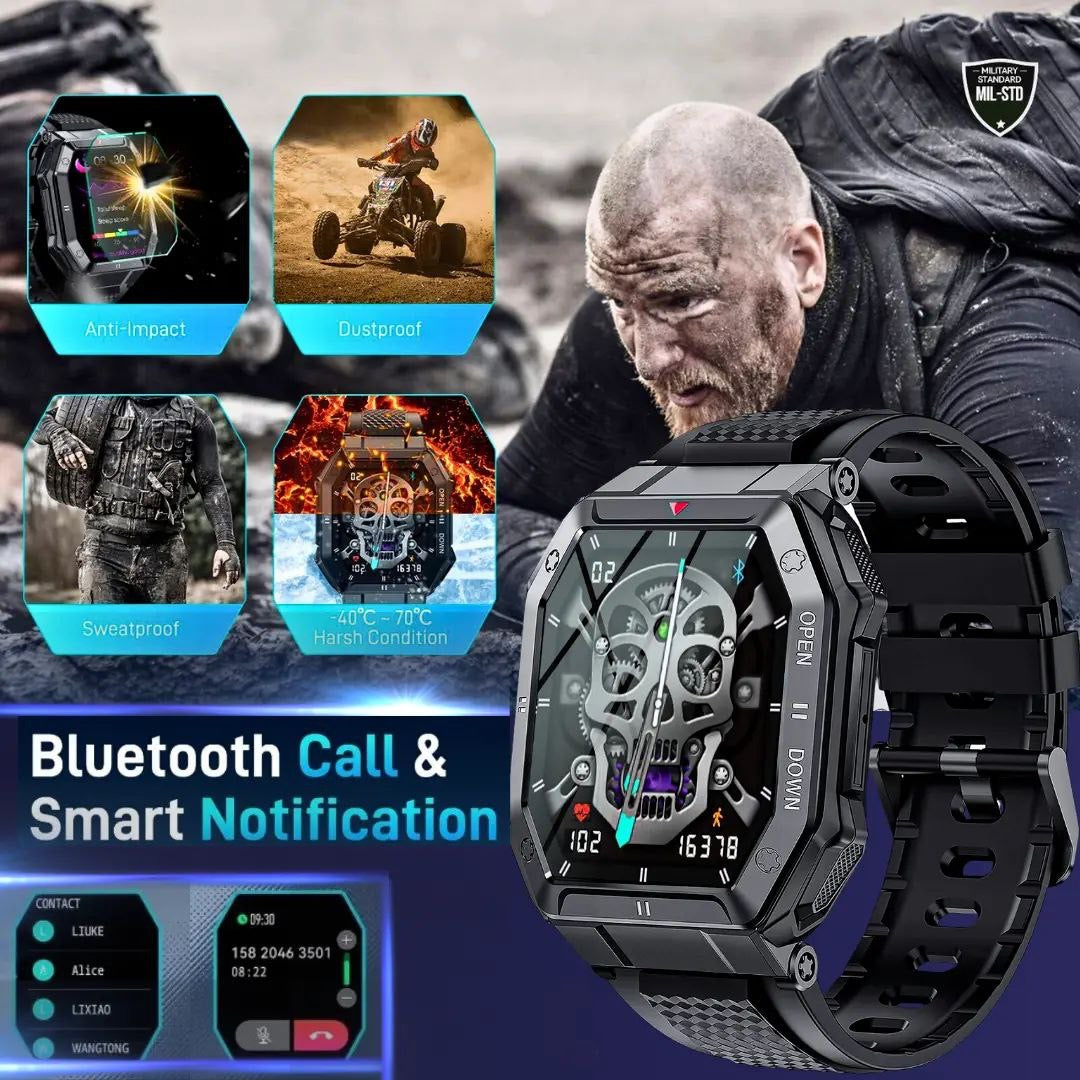 Reloj K55 Ruggeado Certificado Militar
