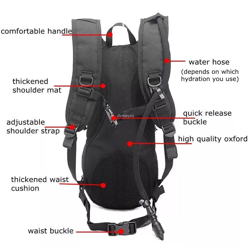 Mochila Hidratación Modelo Ciclista