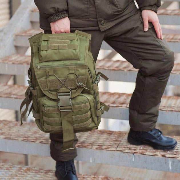 Mochila 35+5+5 Lts Táctico Deportivo