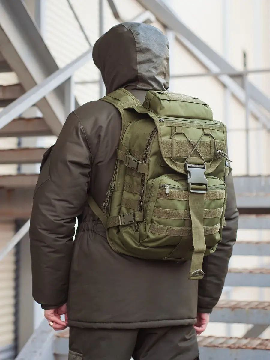 Mochila 35+5+5 Lts Táctico Deportivo
