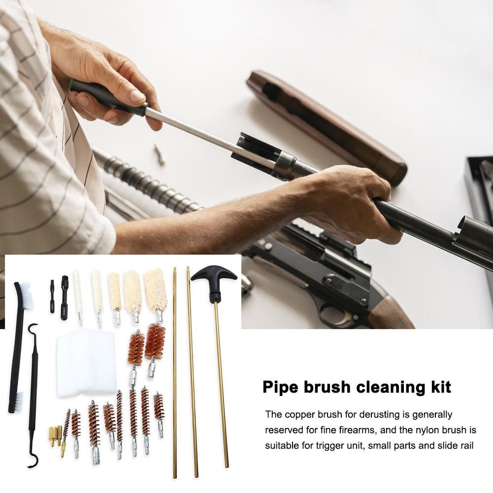 Kit Universal Profesional de Limpieza para Pistolas Cañon Corto y/o Largo
