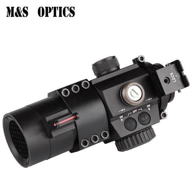 Mira óptica holo y fibra óptica 1x30