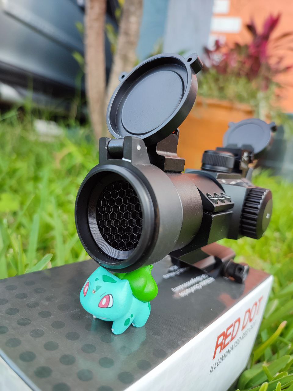Mira óptica holo y fibra óptica 1x30