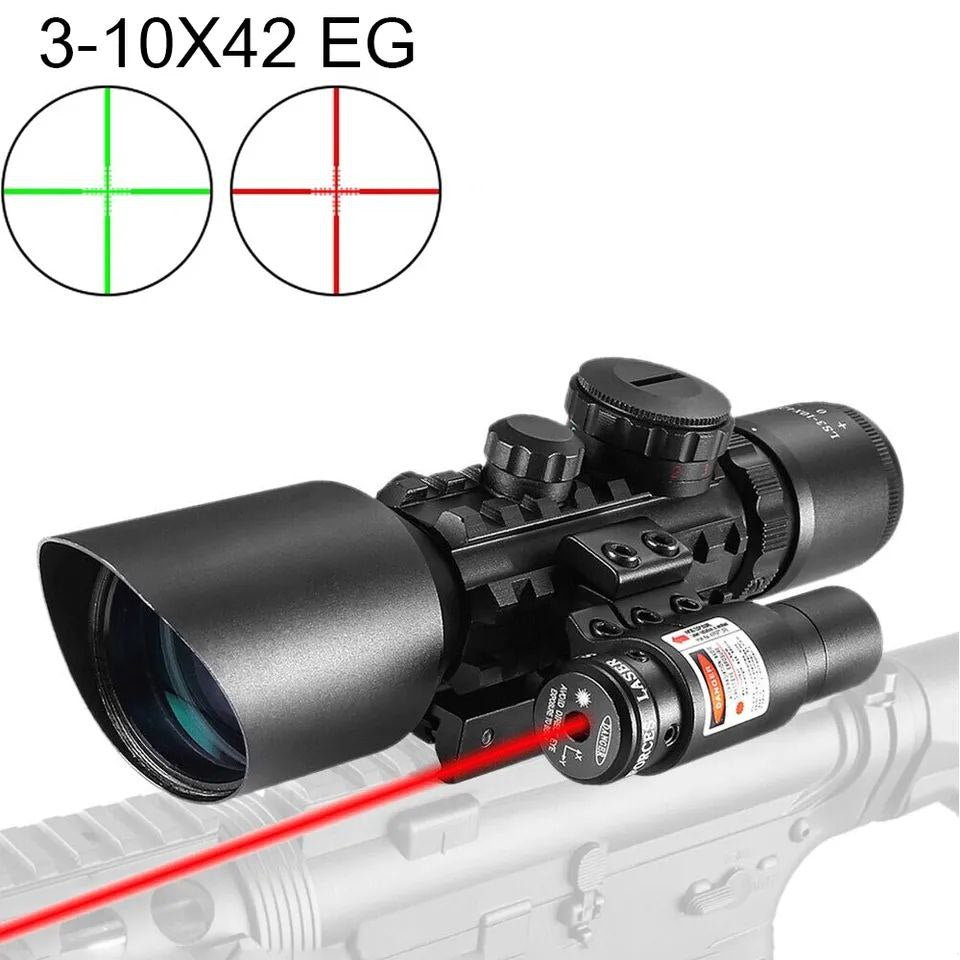 MIRA M9 3-10x42 Mil-Dot Compact Rifle Scope