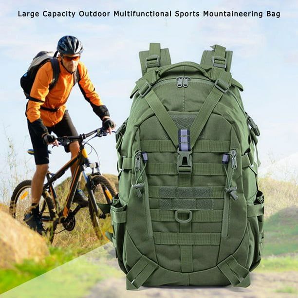 MOCHILA TACTICA DEPORTIVA ZEG 40 LITROS IMPERMEABLE SENDERISMO TREKKING