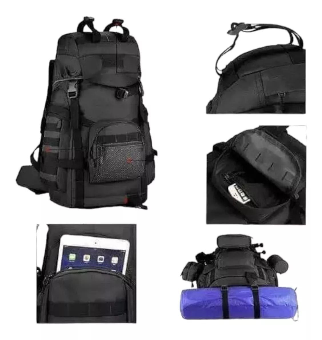 Mochila Táctica Deportiva HIGHLAND 55 LTS