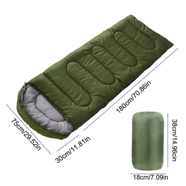 BOLSO SACO PARA DORMIR PORTATIL CON HOLD CABEZA TERMICO ULTRA LARGO