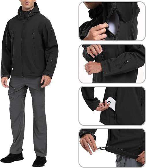 CHUMPA CAZADORA TACTICA DEPORTIVA IMPERMEABLE
