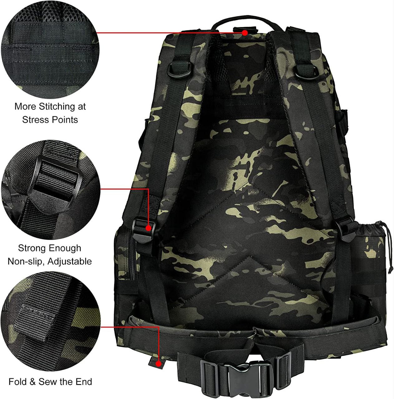 Mochila Accesorios Desmontables 4 en 1