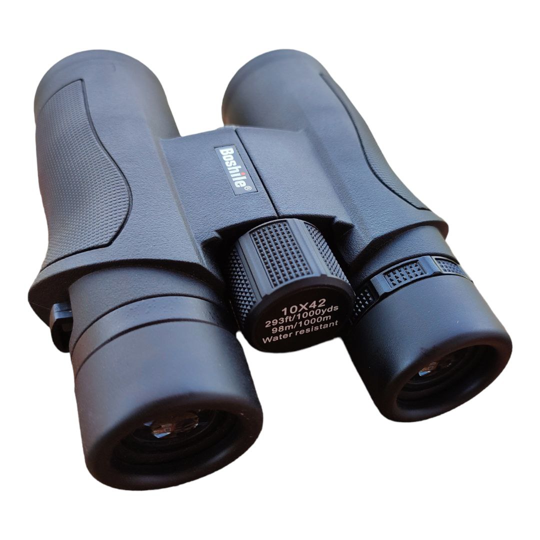 BINOCULAR BOSHILE 10X42 MULTICAPA NITROGENADO AJUSTE DE MIOPIA