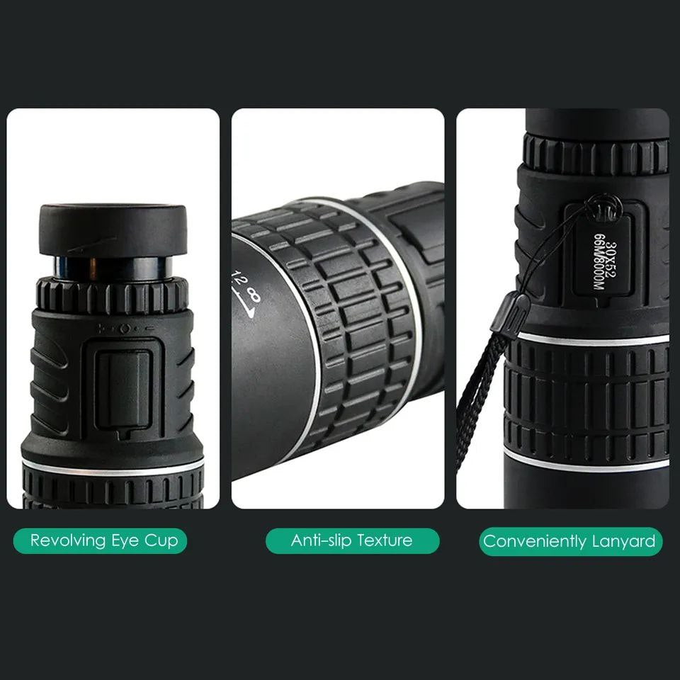 TELESCOPIO MONOCULAR ANTIFOG 30X52 BAK7