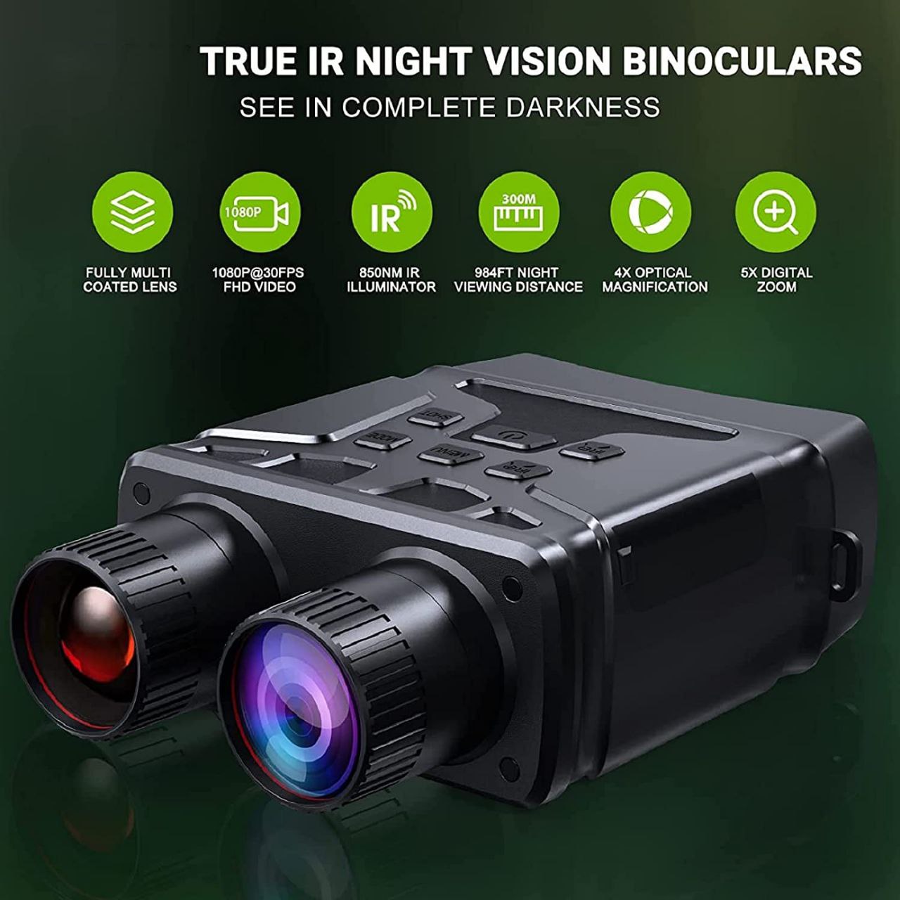 BINOCULAR INFRAROJO VISION NOCTURNA DE CAZA