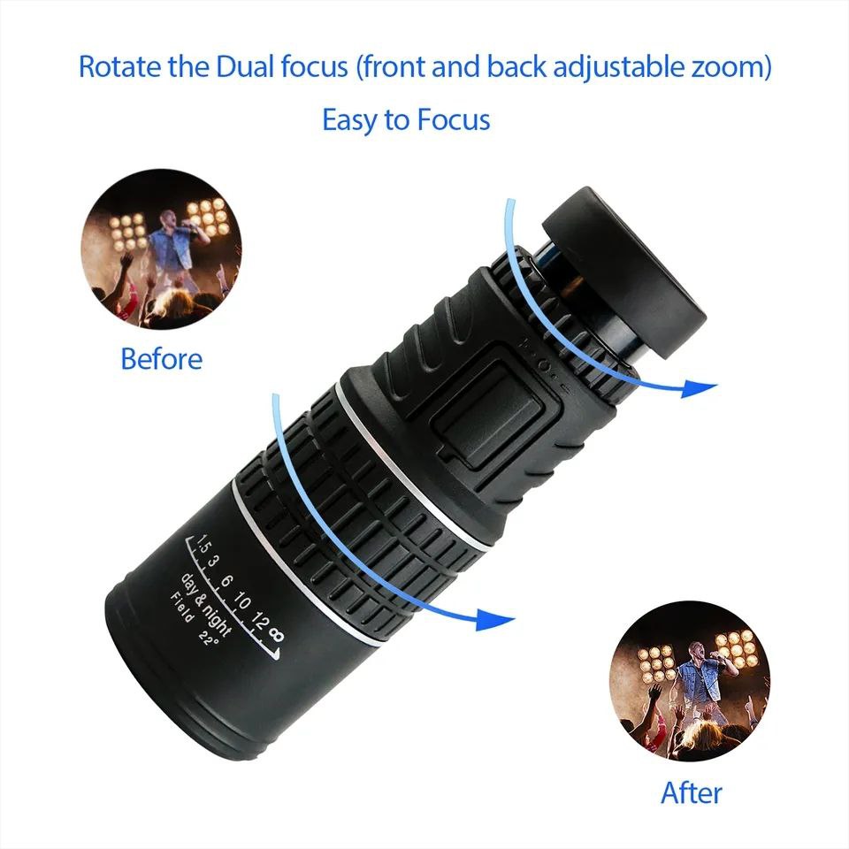 TELESCOPIO MONOCULAR ANTIFOG 30X52 BAK7